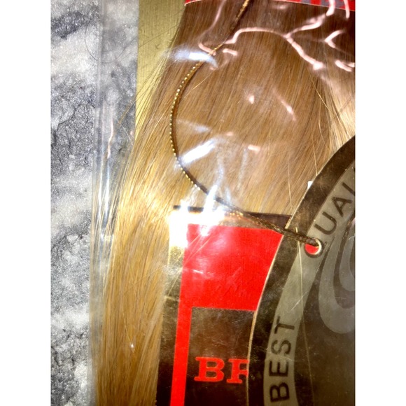 1 pack Indian 14 Inch Blonde Silky Hair Extensions Human Hair - Picture 3 of 5